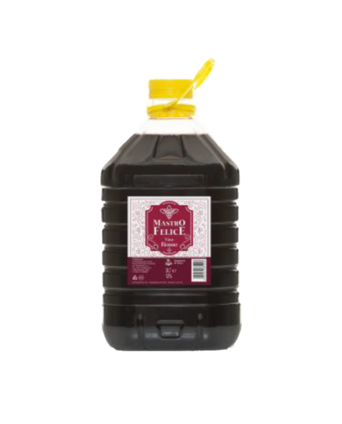 VINO ROSSO MASTRO FELICE Lt 5 x 2 PET
