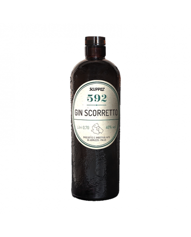 Gin Scorretto Scuppoz 592 70cl Gin Scorretto Scuppoz 592 70cl