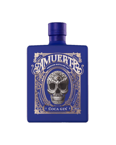 AMUERTE BLUE Gin Coca Leaf cl 70
