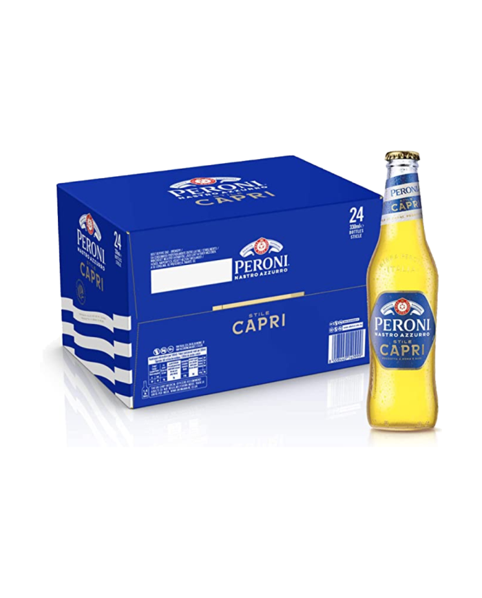 Birra Peroni Nastro Azzurro Capri cl 33 x 24 Bt Vp