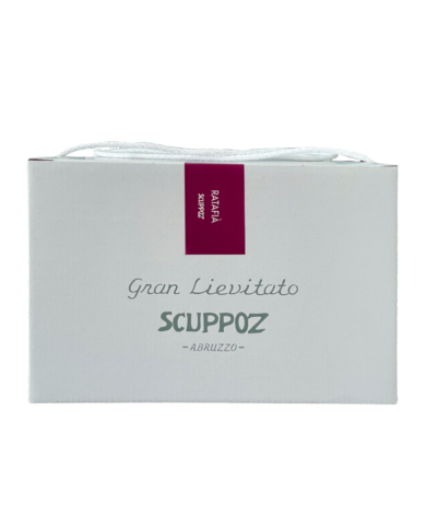 Panettone alla Ratafià Artigianala SCUPPOZ  750g