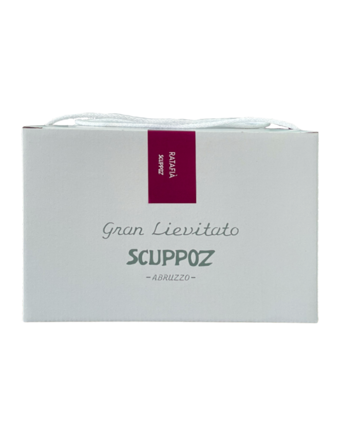 Panettone alla Ratafià Artigianala SCUPPOZ  750g