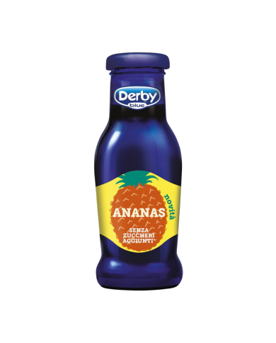 SUCCO ANANAS Senza Zucchero Derby Blue ml 200 x 24 Bt