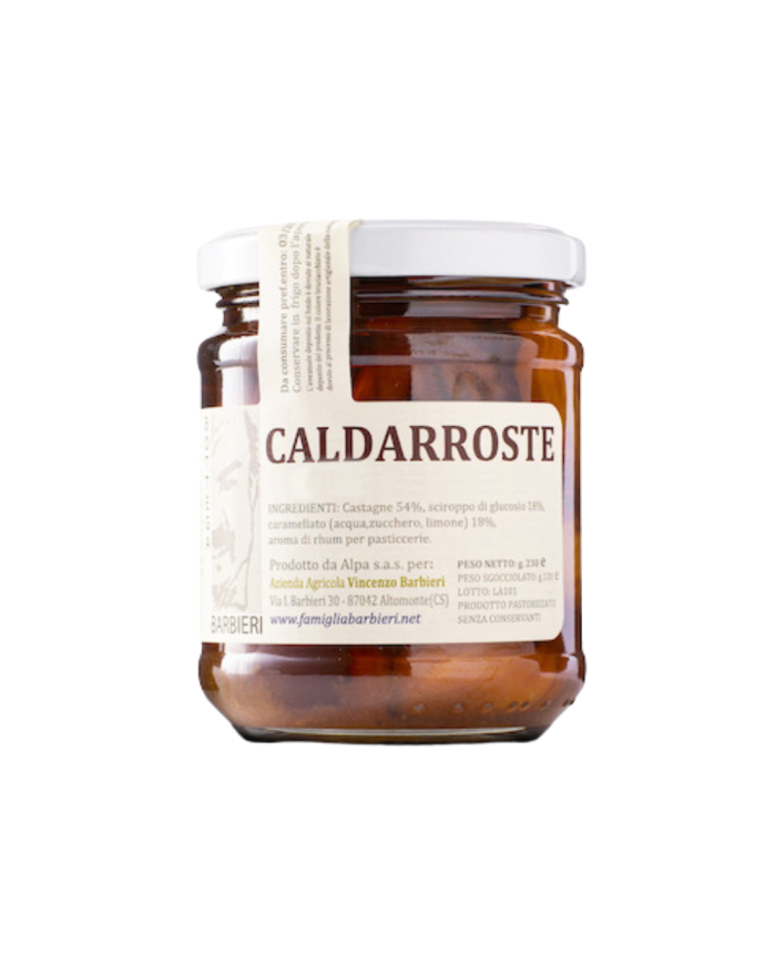 Caldarroste al mosto d'Uva gr 200 Barbieri