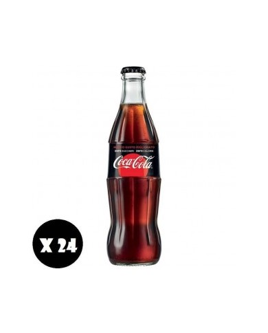 COCA COLA ZERO IN VETRO 24 X 33 CL