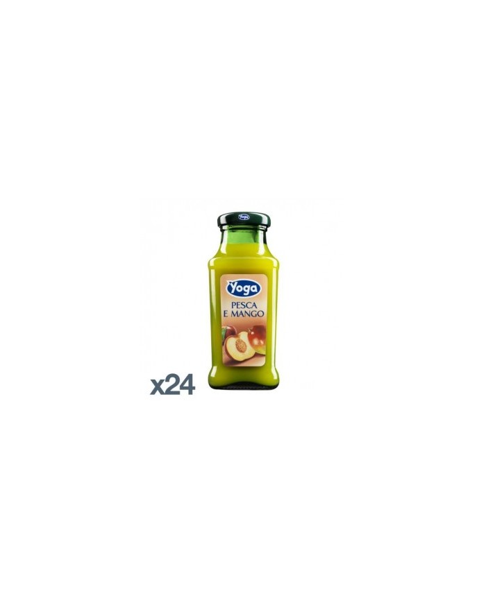 YOGA SUCCO PESCA E MANGO 200ML X 24 PZ