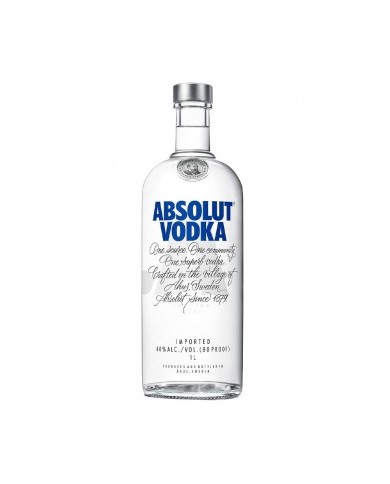 ABSOLUT VODKA CLEAR 1 LT