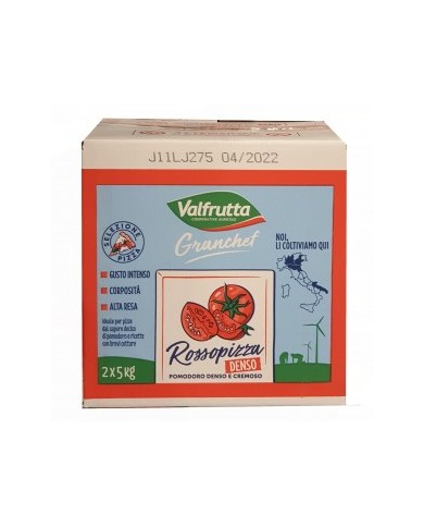 Valfrutta Rossopizza Denso 2 x 5 kg