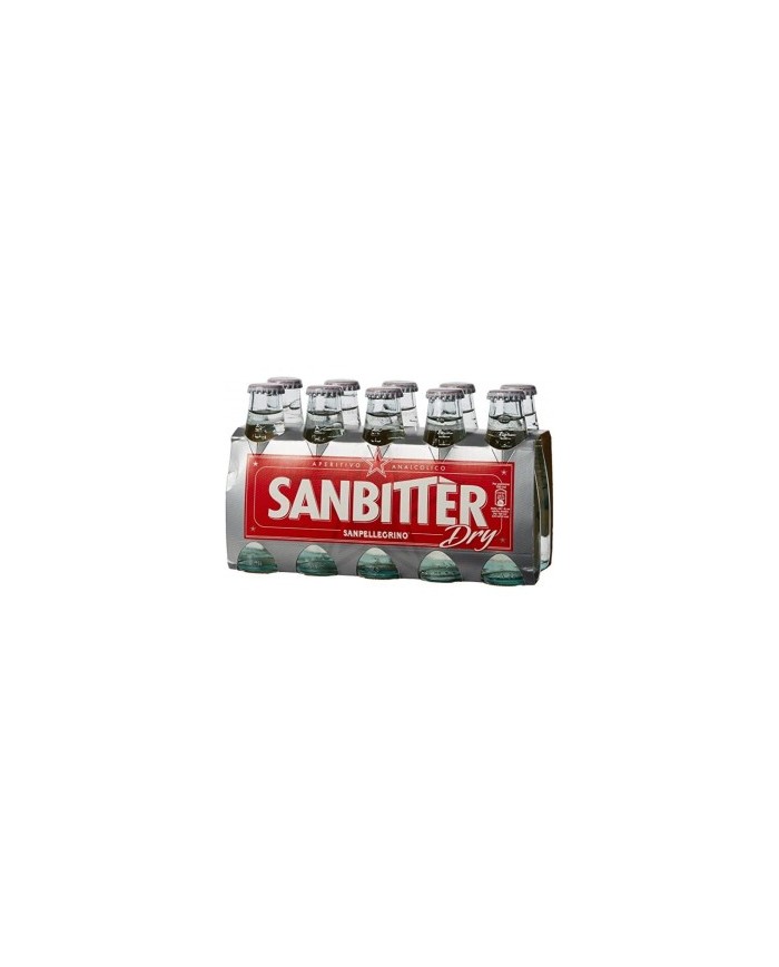 SANPELLEGRINO BITTER SANBITTER DRY BIANCO 10 X 10 CL