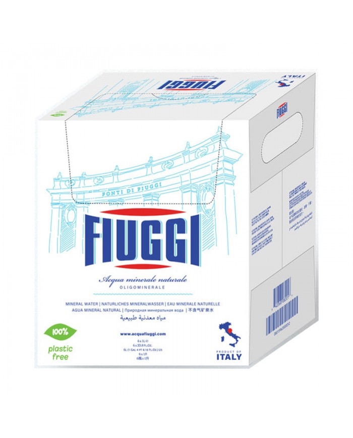 Acqua Fiuggi 1lt x 6 Vetro a Perdere