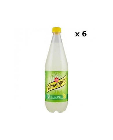 SCHWEPPES LIMONE IN PET 6 X 1 LT