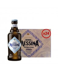 48 bottiglie di Birra Messina Cristalli di Sale cl 33 + 12