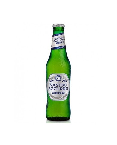 NASTRO AZZURRO BIRRA ANALCOLICA ZERO CL.33X12
