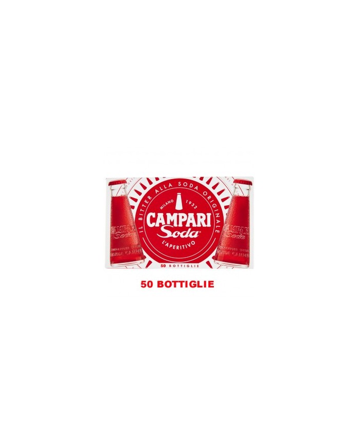 CAMPARI SODA CL.10 X 50 PEZZI