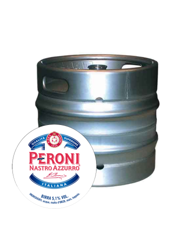 BIRRA NASTRO AZZURRO FUSTO DA LT 30