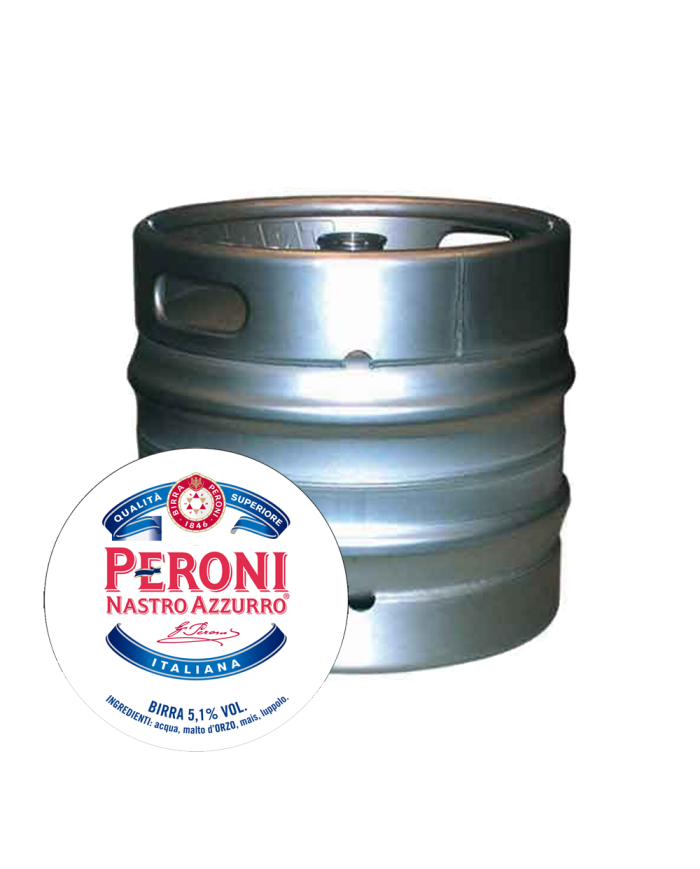 BIRRA NASTRO AZZURRO FUSTO DA LT 30
