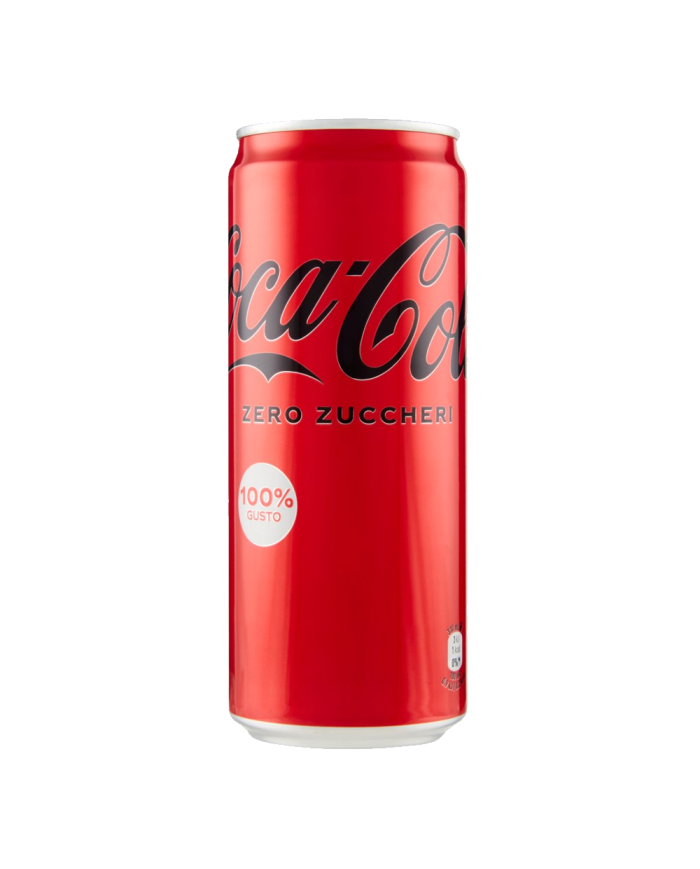 COCA COLA ZERO LATTINA SLEEK CL 33 X 24