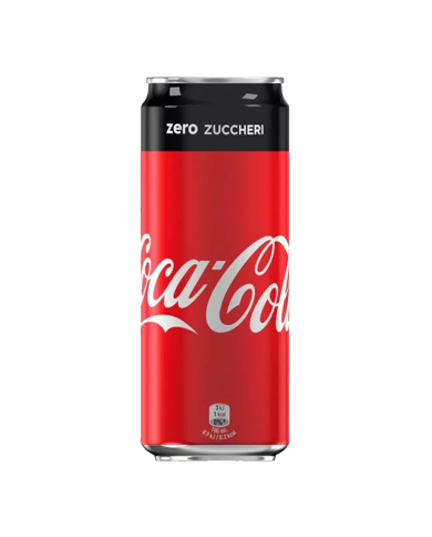 COCA COLA ZERO LATTINA CL 25 X 24