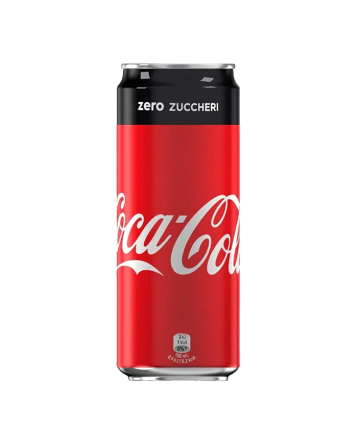 COCA COLA ZERO LATTINA CL 25 X 24
