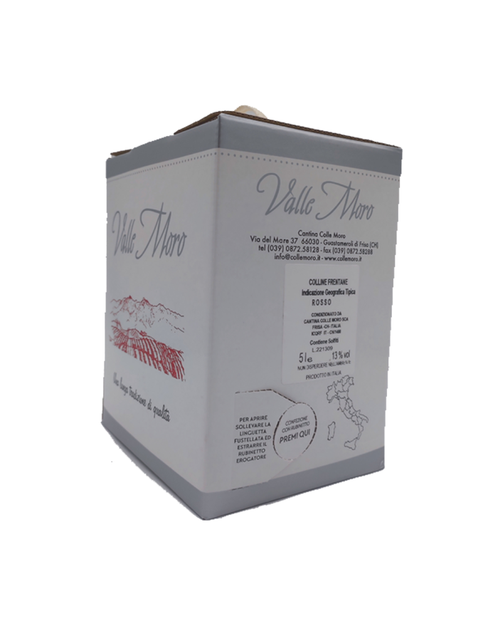 Bag in Box Colle Moro Lt 5 Rosso IGT
