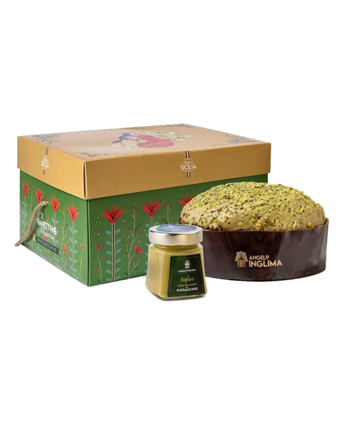 PANETTONE AL PISTACCHIO e Crema INGLIMA KG 1