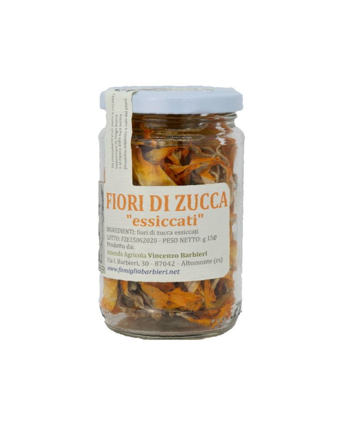 Fiori di Zucca Essiccati Barbieri