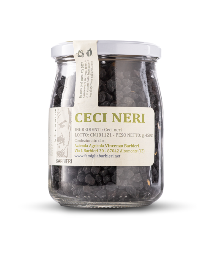 Ceci Neri Vaso gr 450 Barbieri