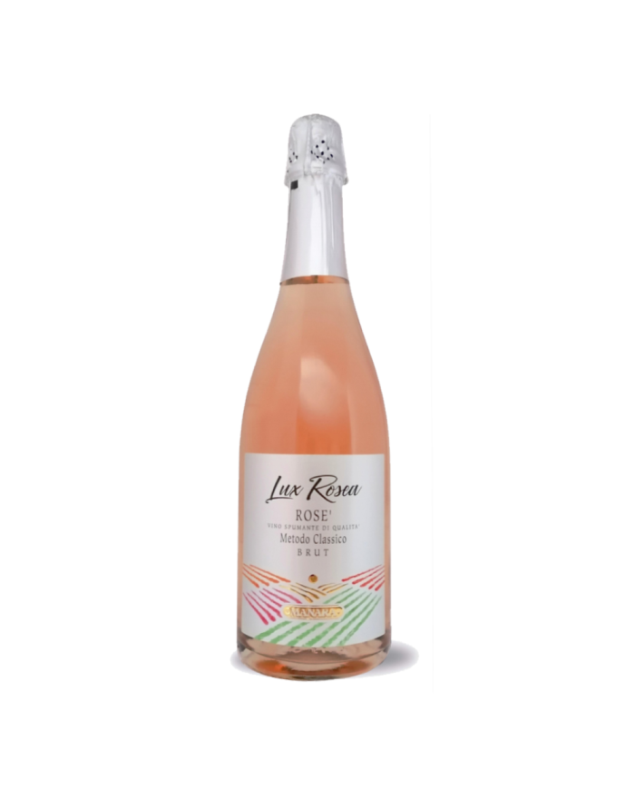 Lux Rosea Rosè Metodo Classico Brut Manara cl 75