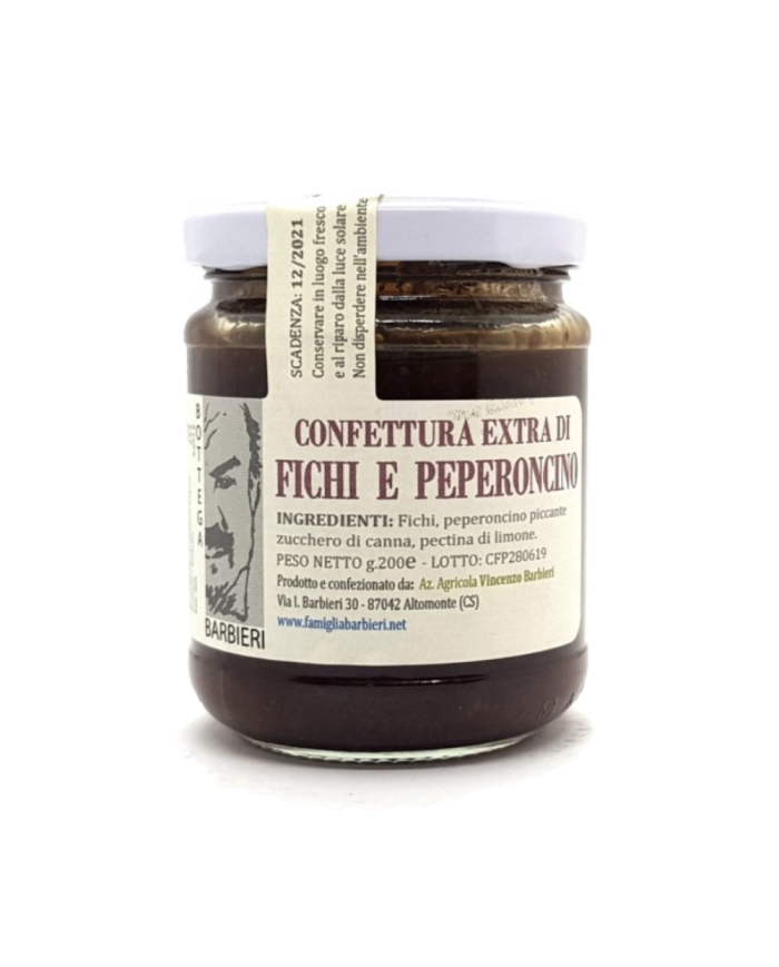Confettura Fichi e Peperoncino gr 100 Barbieri