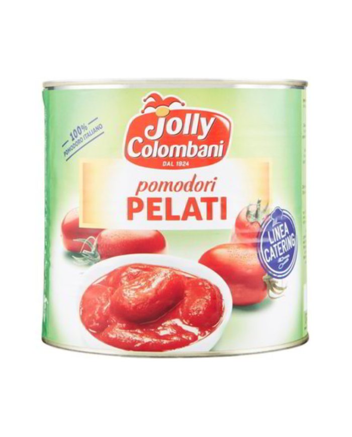 POMODORI PELATI  JOLLY COLOMBANI 3 Kg X 6