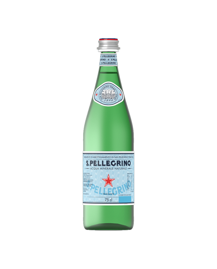 SANPELLEGRINO ACQUA MINERALE NATURALE IN VETRO 16 X 75 CL