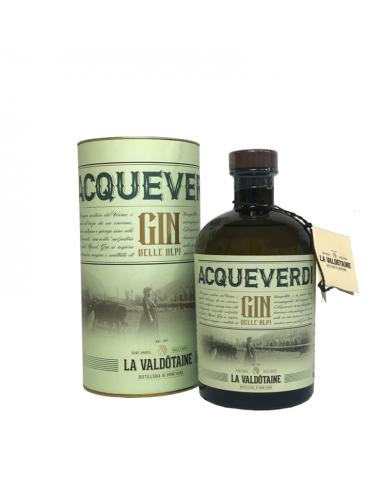 Gin Acqueverdi La Valdotaine 1Litro Gin Acqueverdi La Valdotaine 1Litro